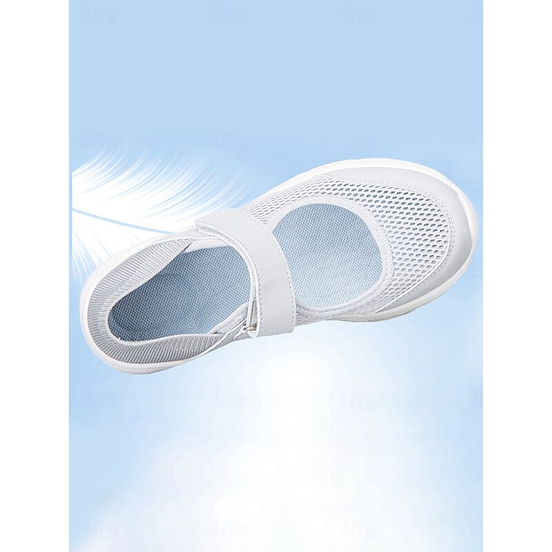 Women's Mesh Velcro - Strap Mary Jane Running Shoes – Breathable & Easy - Wear Style for Nature Walks, Shopping Trips & Camping Trips4
