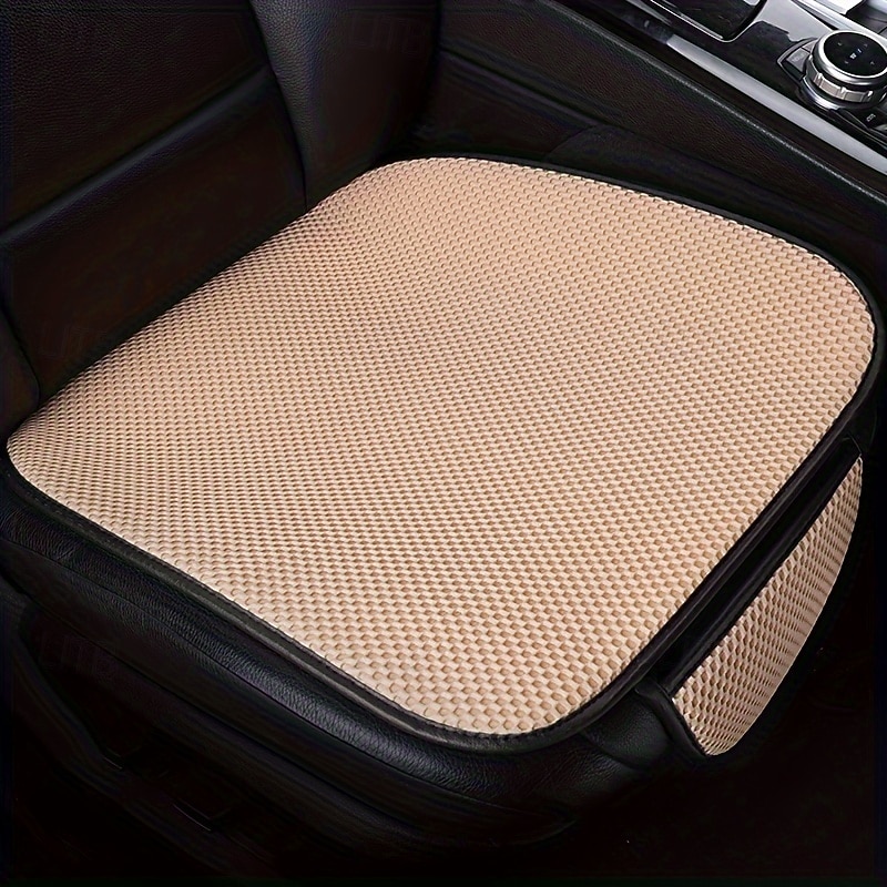 All-Season Massage Car Seat Cushion - Anti-Slip Durable Canvas Cover for Cars SUVs Trucks & Farm Vehicles4