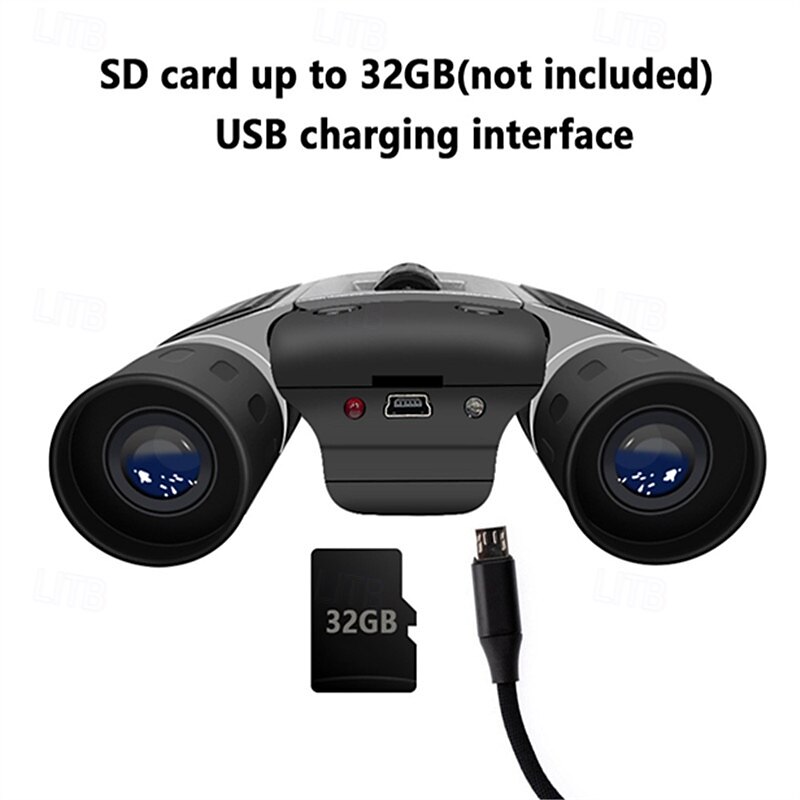 Portable Digital Night Vision Binoculars with HD Video Recording Starlight Sensor and Zoom for Bird Watching and Outdoor Use4