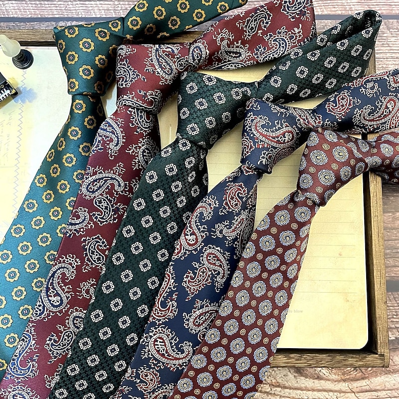 Men's Neckties Sexy Florals Wedding Party Daily Wear