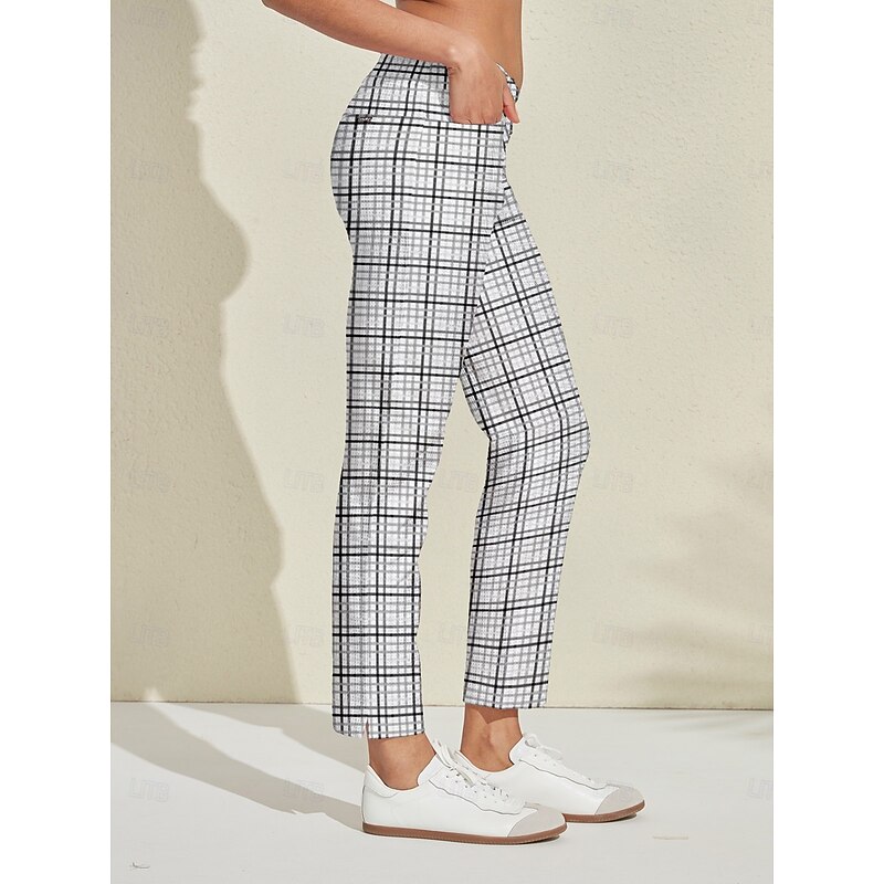 Women's Golf Pants Black Bottoms Ladies Golf Attire Clothes Outfits Wear Apparel