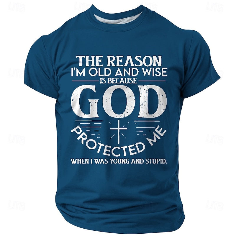 Men's Funny Slang T Shirt Short Sleeve T shirt 3D Print Crew Neck Shirt Fashion Daily Casual Street Casual Daily Red Blue Green Summer Spring All Seasons Clothing Apparel S M L XL XXL XXXL2