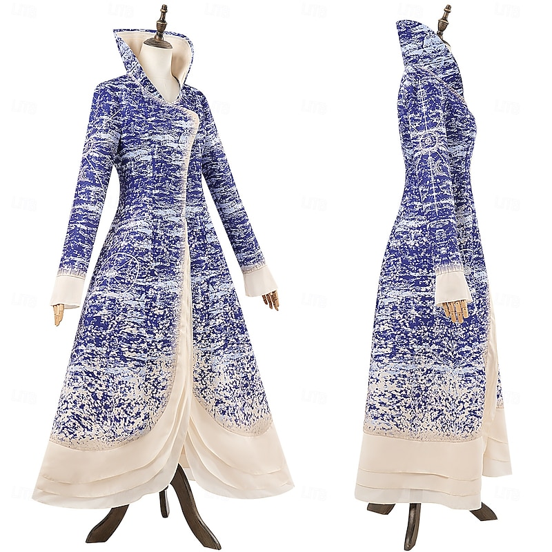 Witch Madame Morrible Dress Coat Cosplay Costume Walpurgis Night Cosplay Movie Cosplay for Women's Adults' Halloween Performance Party Stage