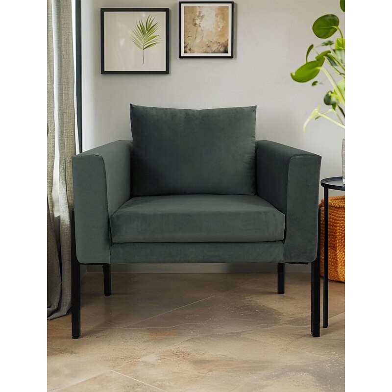 Sofa Cover Armchair CoverSolid Color Quilted Velvet Slipcovers KOARPcoverLITB PRIME cover2