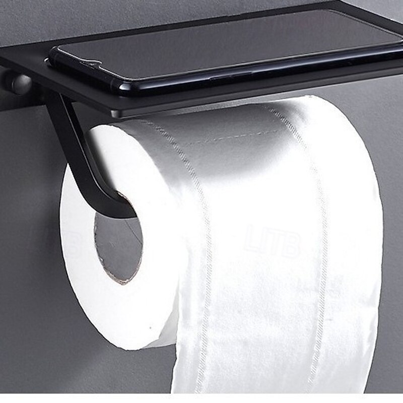 Towel Bar Creative / Multifunction Contemporary Aluminum 1pc Wall Mounted