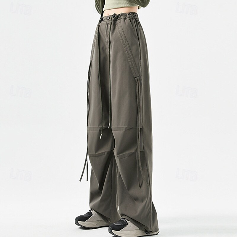 Women's Hiking Pants Trousers Work Pants Tactical Pants Outdoor Regular Fit Quick Dry Pants / Trousers Elastic Waist Dark Grey Black Hunting Climbing Camping / Hiking / Caving S M L XL2