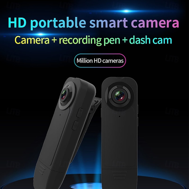 A18 Mini Camera HD 1080P Pen Cam Night Vision Micro Camcorder Bodycam DV Video Recorder for Home Sports Class Online Meeting