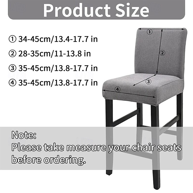 Waterproof Dining chair Cover For Home Polar Fleece Fabric Chair Cover Stretch Slipcovers Seat Chair Covers3