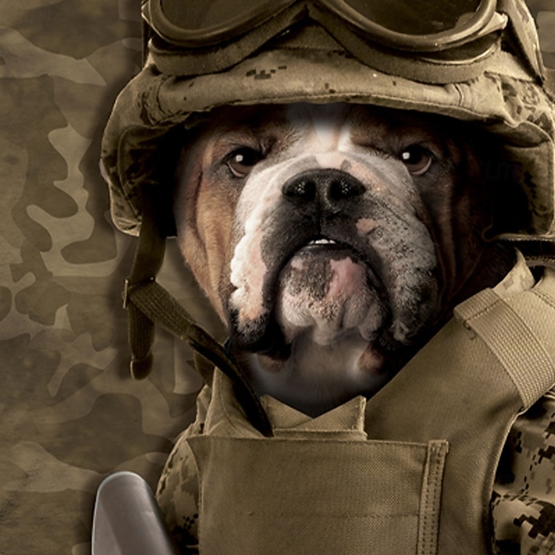 Combat Sam VINCENT HIE Men's T Shirt Short Sleeve T shirt 3D Print Crew Neck Shirt Exaggerated Designer Party Street Casual Green Summer Spring All Seasons Clothing Apparel3