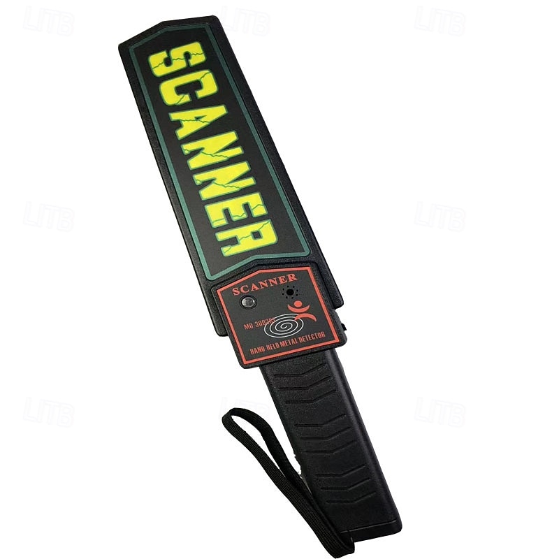 Handheld Metal Detector Wand,Security Wand,Safety Bars, Portable Adjustable Sound & Vibration Alerts, Detects Weapons Knivers Screw