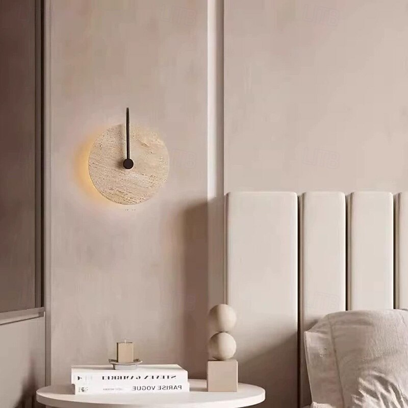 Indoor Vintage Country Indoor Wall Lights Living Room Bedroom Stone Wall Light 110-120V 220-240V 7 W4