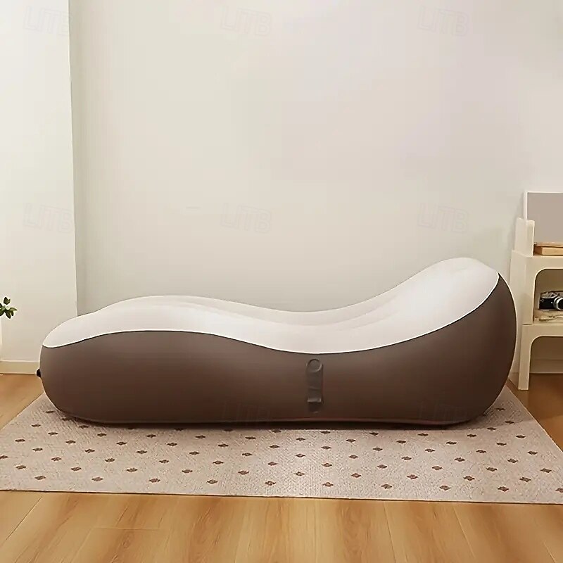 Inflatable Couch Air Sofa Blow Up Lounge Air Mattress Sofa Bed Loveseat Couches for Living RoomHomeKingcampBalconyBackyardCampingPicnicBeachTravel and Party Portable Folding Couch Inflatable2