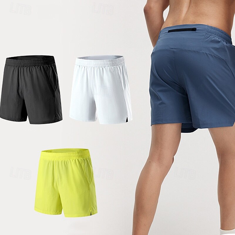 Men's Running Shorts Military Outdoor Regular Fit Quick Dry Shorts Elastic Waist Black Yellow Hunting Climbing Camping / Hiking / Caving S M L XL XXL