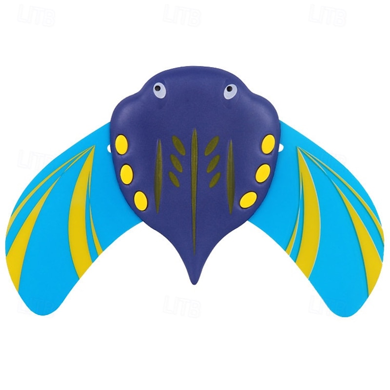 Devil Fish Toy Adjustable Fish Fin Pool Toy Toy Fish Water Children Underwater Beach Gliders Devil Fish Pool Toy Toys Fish Pool2