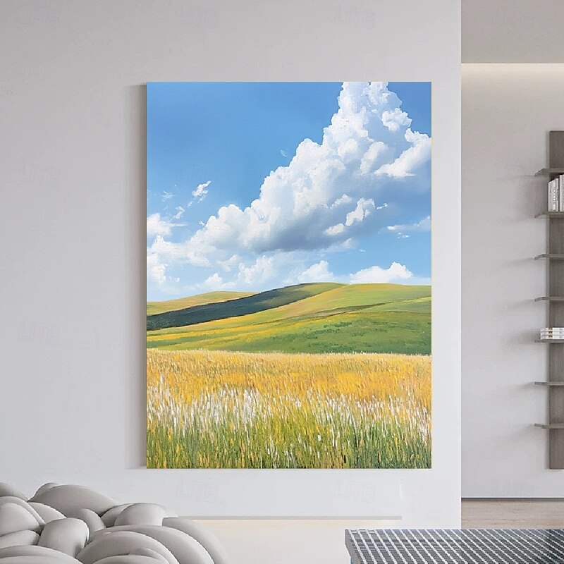 Oil Painting Hand Painted Abstract Autumn Landscape Paintings On Canvas hand painted Textured Nature Painting Wall Art Hand Painted paintings for Living Room Wall Decor2