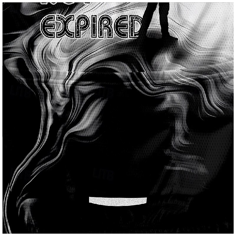 Men's Cycling Jersey Letter & Number Short Sleeve Bike Tee Tshirt Jersey with 3 Rear Pockets Mountain Bike MTB Quick Dry Anatomic Design Wicking Breathable Sports Black Yellow Red Clothing Apparel3