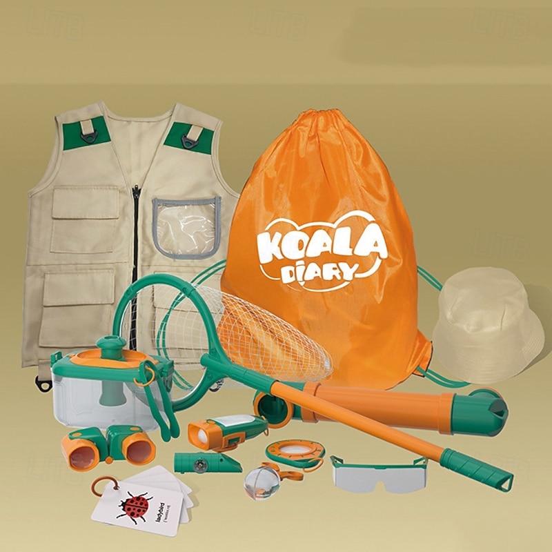 Outdoor Exploration Insect Catching Observation Set Camping Tools Puzzle Education Children's Toys