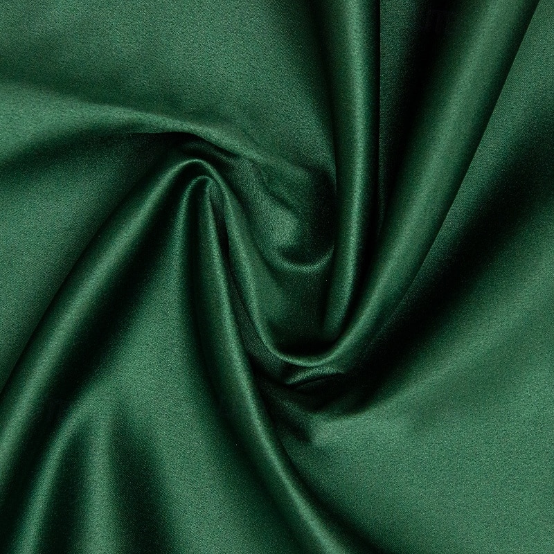 A-Line Evening Gown Elegant Dress Formal Wedding Guest Floor Length Long Sleeve V Neck Satin with Ruched3