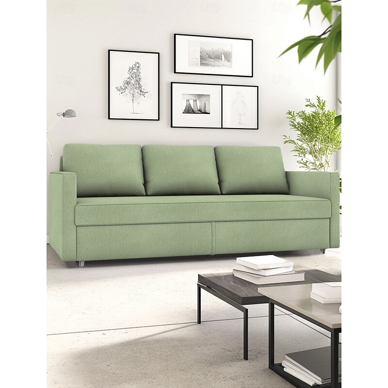 100% cotton Sofa Bed Sofa Cover Futon Cover Solid Color Quilted Slipcovers FRIHETcover LITB PRIME cover3