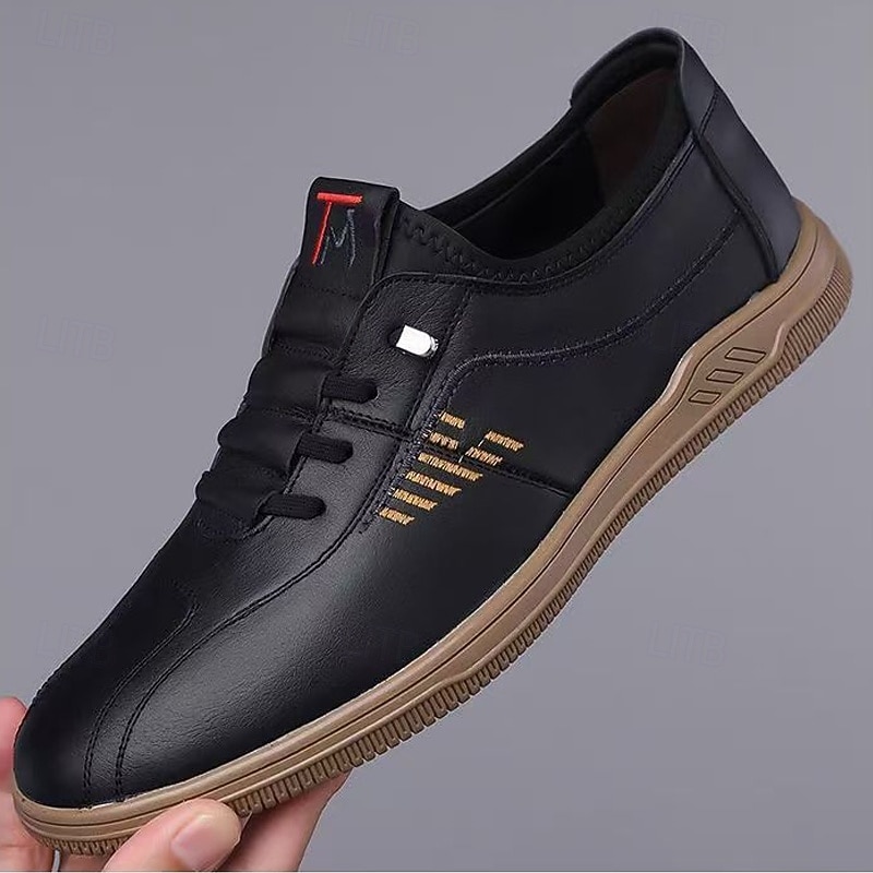 White Athletic Sneakers for Men with Sleek Design - Versatile Sporty Shoes for Daily Wear3