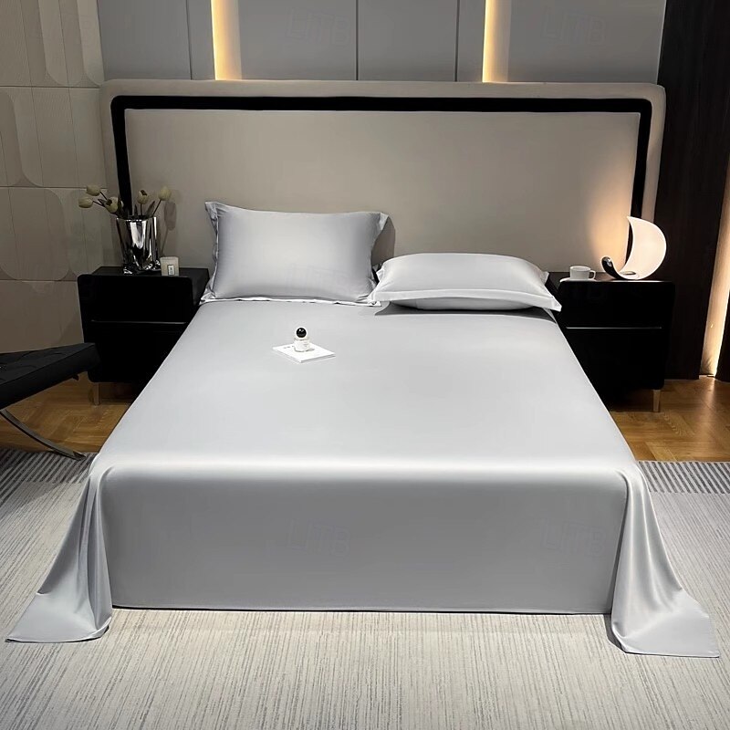 Ice Silk Cool Mat Bed Sheet Single Summer Bed Cover Set Three-piece Set Full-cover Mattress Protection Cover Dust Cover3