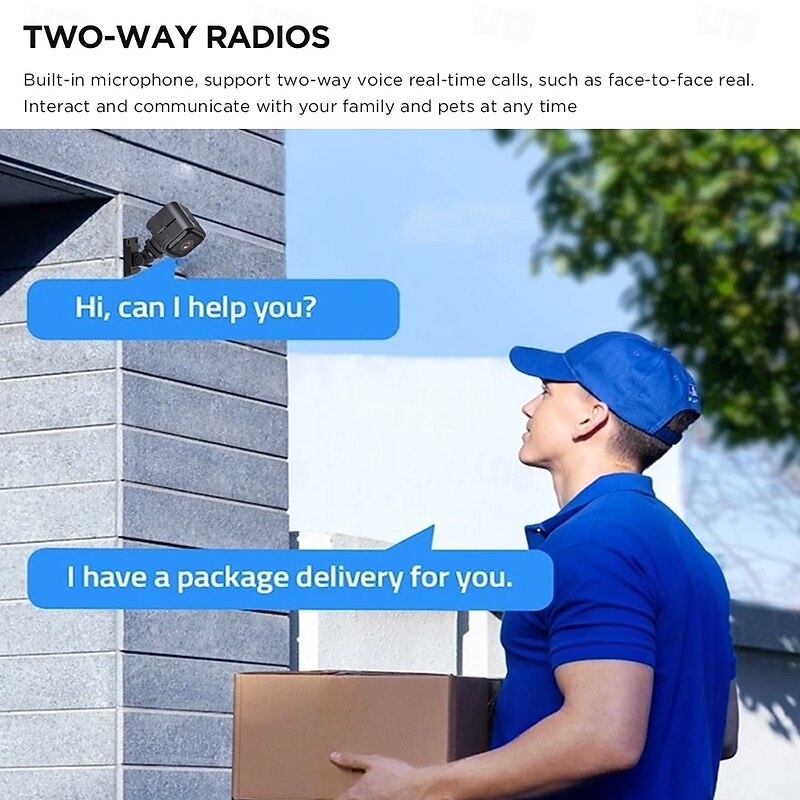 A3 1080P Mini IP WiFi Camera Night Vision Surveillance Cam with Two Way Intercom Audio Video Security for Home Monitoring3