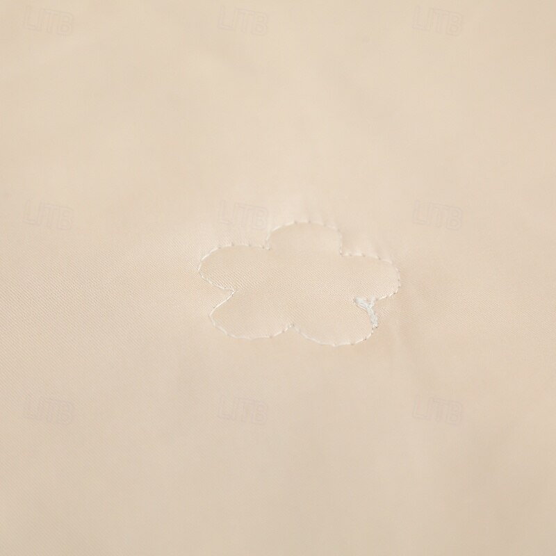 Cooling Quilt Comforter Breathable Tencel Lyocell Fiber Quilt Queen Cooling Blanket for Hot Sleeper Lightweight Duvet for Summer Yellow Green3