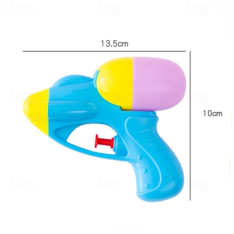 5 Pack Water Gun for Boys and Girls Colorful Water Squirt Guns Small Toy Gun Plastic Pistol for Beach Water Park Swimming Pool Party Favors(Random Color)2