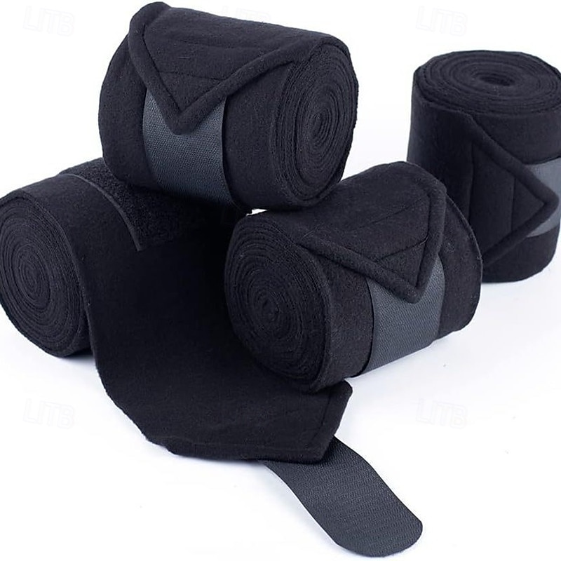 4-Pack Premium Polyester Horse Leg Bag - Suitable for Sports Gear and Equipment4