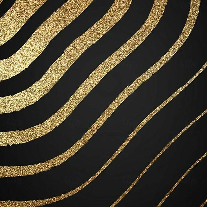 Men's Geometric Stripes Glittery Shirt Summer Shirt Button Up Shirt Short Sleeve Fashion Casual Outdoor Vacation Dailywear Summer Spring Turndown 3D Print Collared Shirts Blue Purple Gold Green2