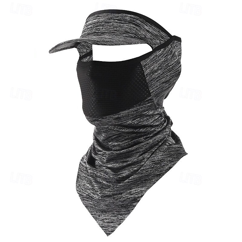 Breathable Sunscreen Ice Silk Face Mask with Neck Gaiter for Outdoor Activities3