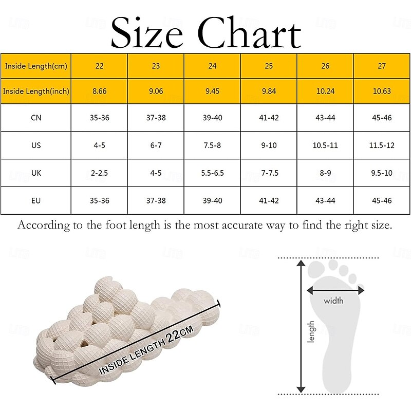 Flip Flops Beach Walk Flip Flops,Soft Bottom Bubble Non-Slip Slippers, Fashionable Massage Mesh Sandals Unisex-Adult2