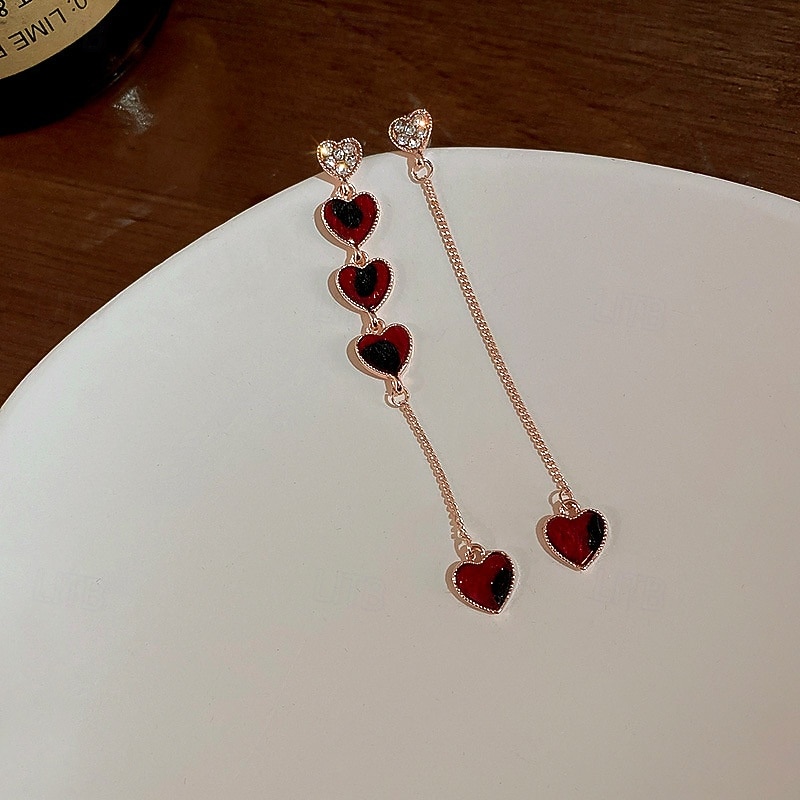 Heart Earrings Gift for Mom, Wife, Girlfriend, or Best Friend – Elegant Dainty Jewelry for Mother's Day, Valentine's Day, Christmas, Anniversary, Birthday – Stylish & Versatile Accessory for Any Occasion2