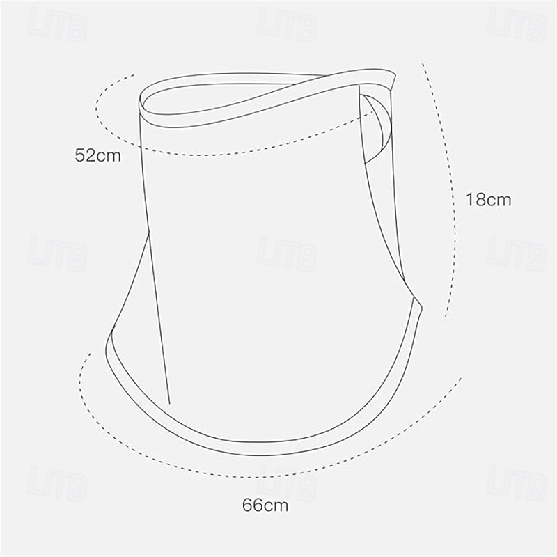 Women Summer Anti-UV Quick-drying Face Cover Scarf Breathable Neck Protection2