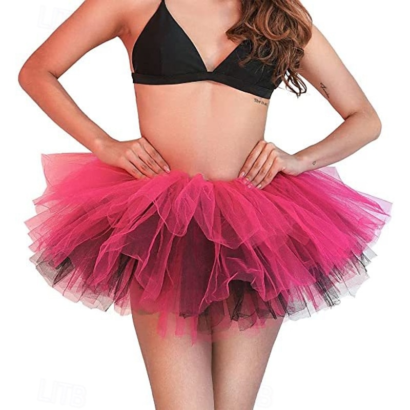 Tutu Skirt - Sparkly Layered Tulle Tutus for Women's Party Costume4