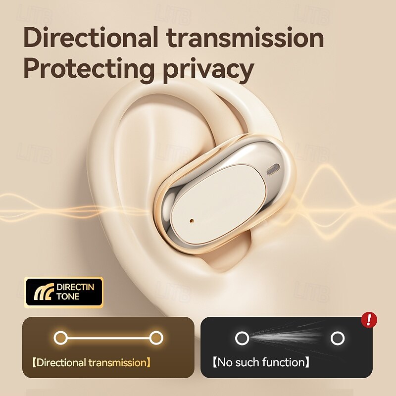 M57 Hands Free Telephone Driving Headset Ear Hook Bluetooth 5.3 Sports Stereo Surround sound for Fitness Gym Workout Mobile Phone3