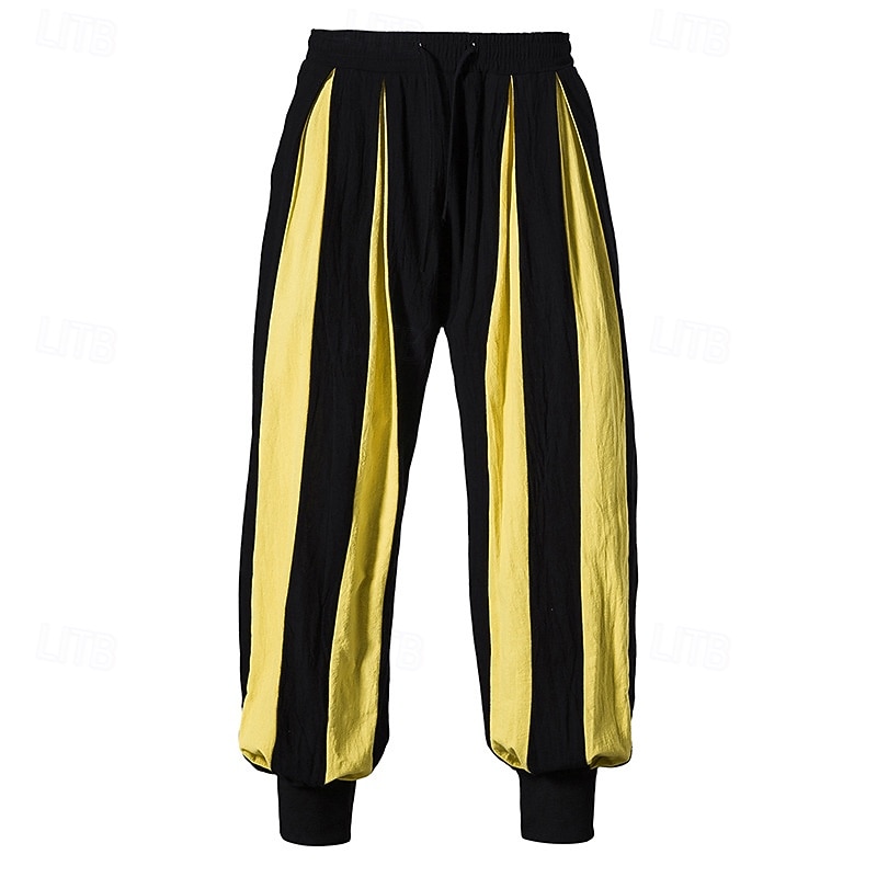 Retro Vintage Medieval Renaissance Pirate Pants Pirate Knight Ritter Viking Fancy Dress Men's Pirate Halloween Carnival Masquerade Carnival Performance Stage Adults Pants All Seasons3