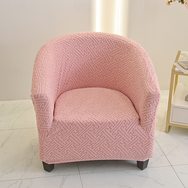 Stretch Sofa Armchair Club Chair Cover Slipcover Washable Single Sofa Seat Cover Easy-install Home Furniture All-Round Protection Cover NEW4