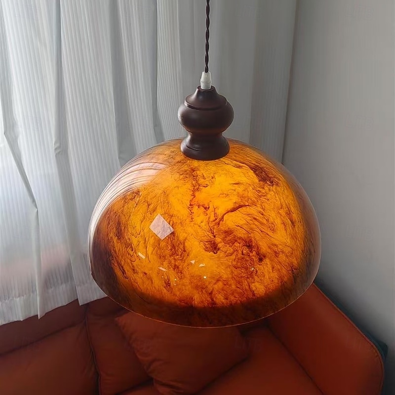 LED Pendant Lights Kitchen Island 34*25cm Chandeliers Modern Farmhouse Foyer Entryway Light Fixtures Ceiling Hanging Over Table Warm White3