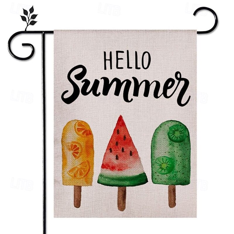 Flag 12 x 18 Inch Yard Flags, Summer Small Garden Flags for Outside, Outdoor Flags, Holiday Garden Flags3