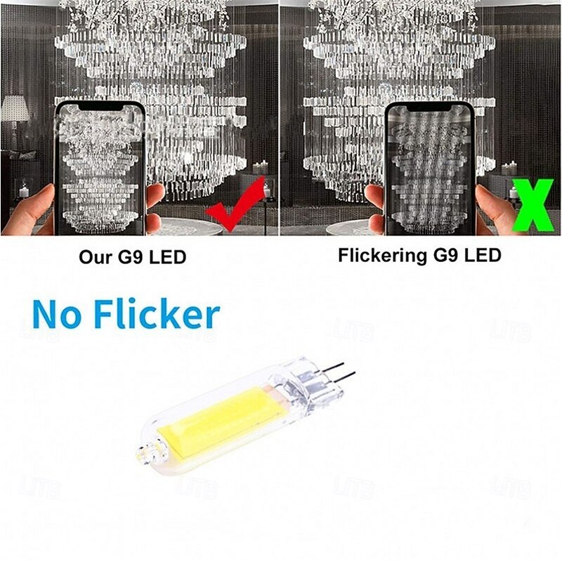 10 Pcs 6pcs Light Blubs Dimmable No Flicker Glass LED G4 COB Bulb 2W 3W 5W AC/DC12V Led lamp Crystal Light Bulb Lampada Lampara Bombilla Ampoule4