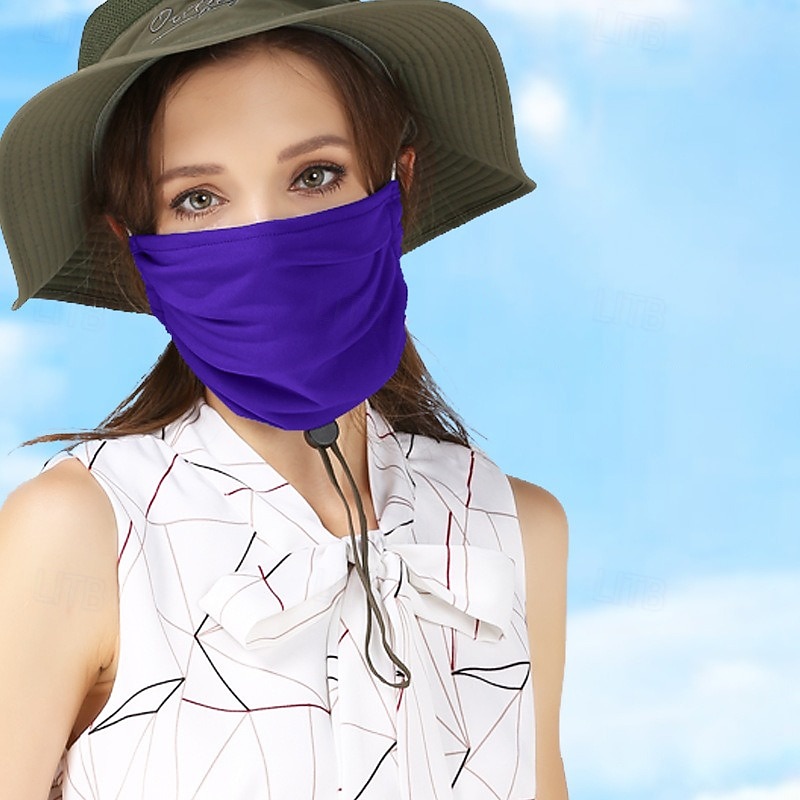 Ear-hanging Sunscreen Mask Dust-proof And Anti-smog Light And Breathable Face Mask Spring Summer