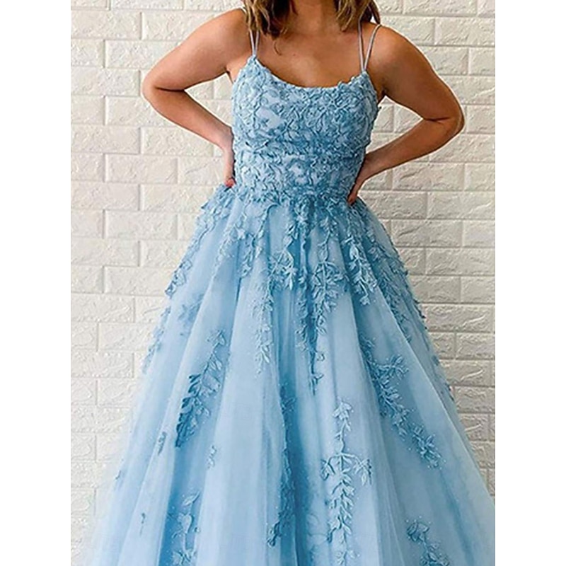 A-Line Quinceanera Dresses Elegant Dress Performance Christmas Floor Length Sleeveless Square Neck Chiffon Backless with Pleats3