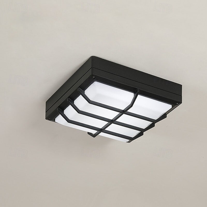 Waterproof LED Ceiling Light, IP65 LED Ceiling Lamp for Living Room, Bathroom, Office, Outdoor Terrace and More2