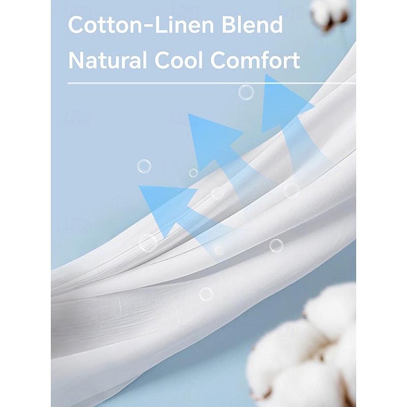 Men's Dress Pants Cotton Linen Shorts Buttons Pocket Plain Comfort Breathable Vacation Daily Boho Black White3