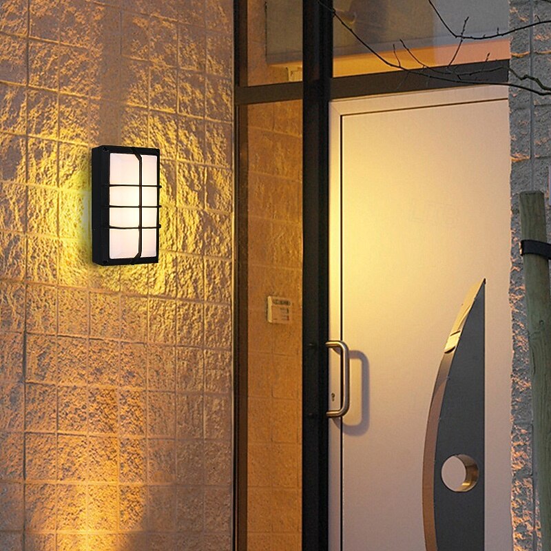 Wall Light Outdoor Indoor LED Outdoor Wall Light 10W 1000LM, Falling Outdoor Wall Light IP65 Waterproof Modern Aluminum Wall Light