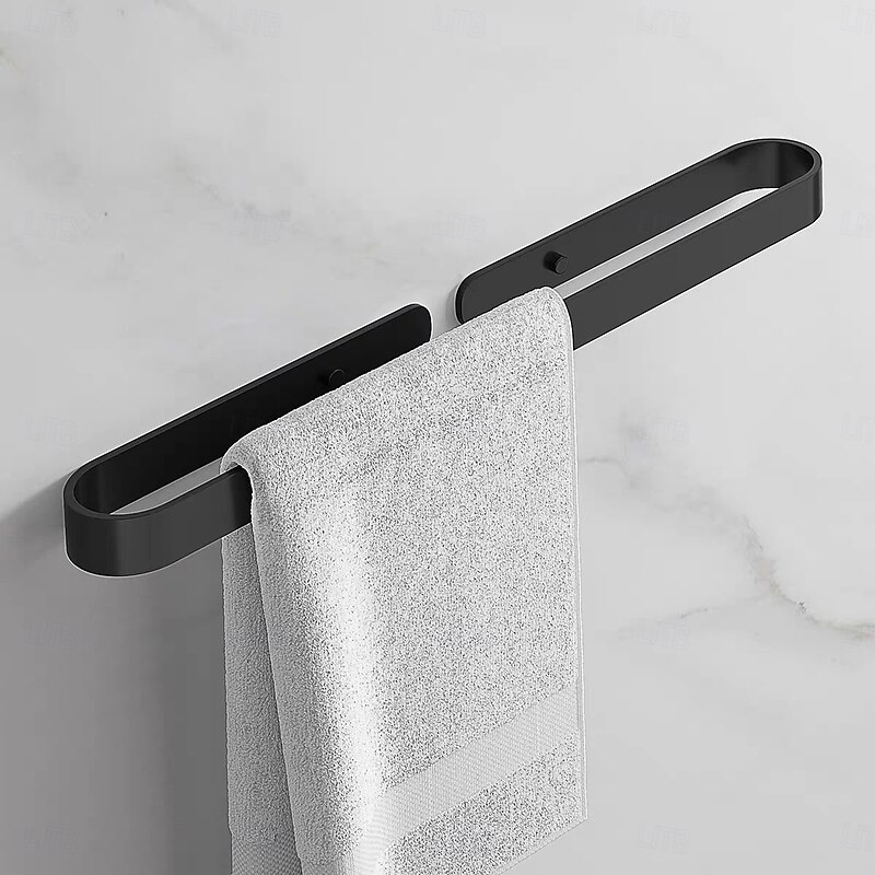 Bathroom Towel Holder Aluminum, Towel Racks for Bathroom, Bath Towel Rack Holder Wall Mount Brushed Finish Storage Rack Save Space2