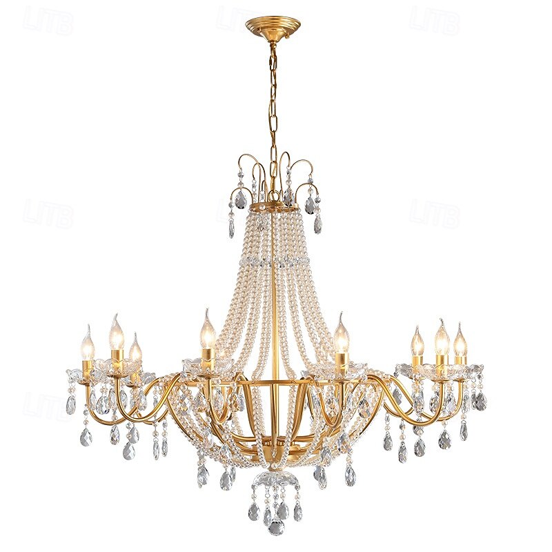 6-Light 10-Light 66 cm Unique Design Chandelier Metal Electroplated Modern 110-120V 220-240V3