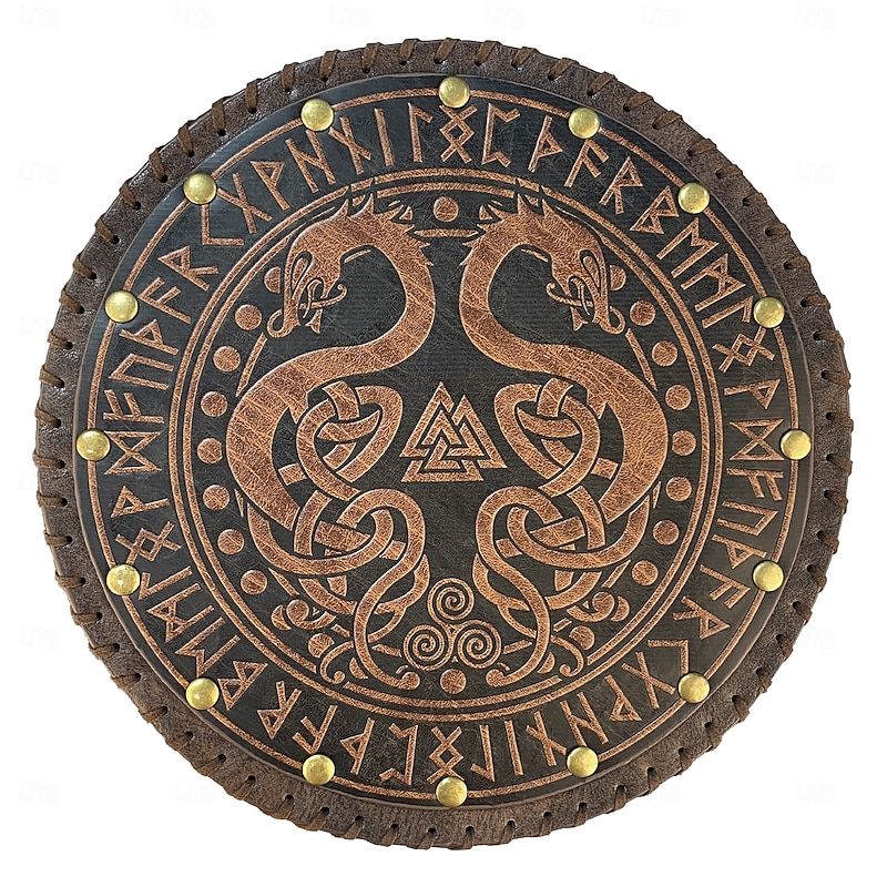 Retro Vintage Punk & Gothic Medieval Cosplay Costume Belt Pouch Dice Bag Viking Celtic Knight Ranger Fancy Dress Men's Women's Celtic Viking Halloween Masquerade Performance Stage Renaissance Fair4