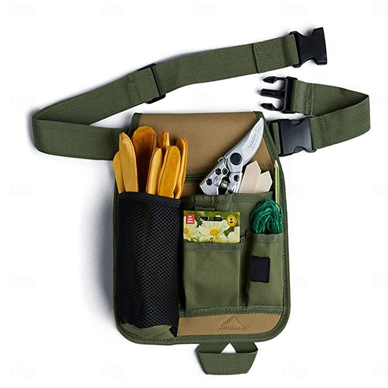 Garden Trimming Portable Tool Bag, Multi Pocket Waist Bag, Electrician Tool Kit, Outdoor Hardware Storage Bag2
